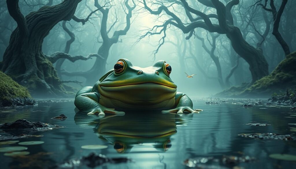 Bull Frog symbolism in dreams