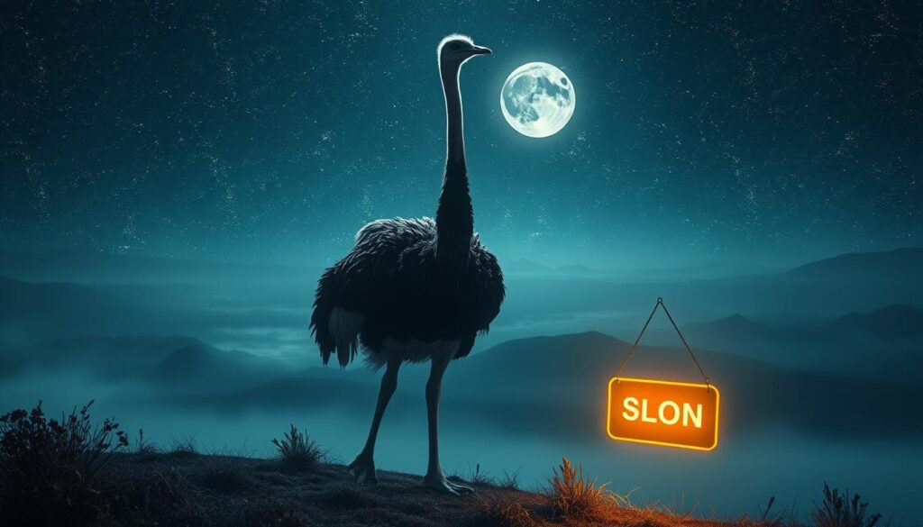 dream sign ostrich