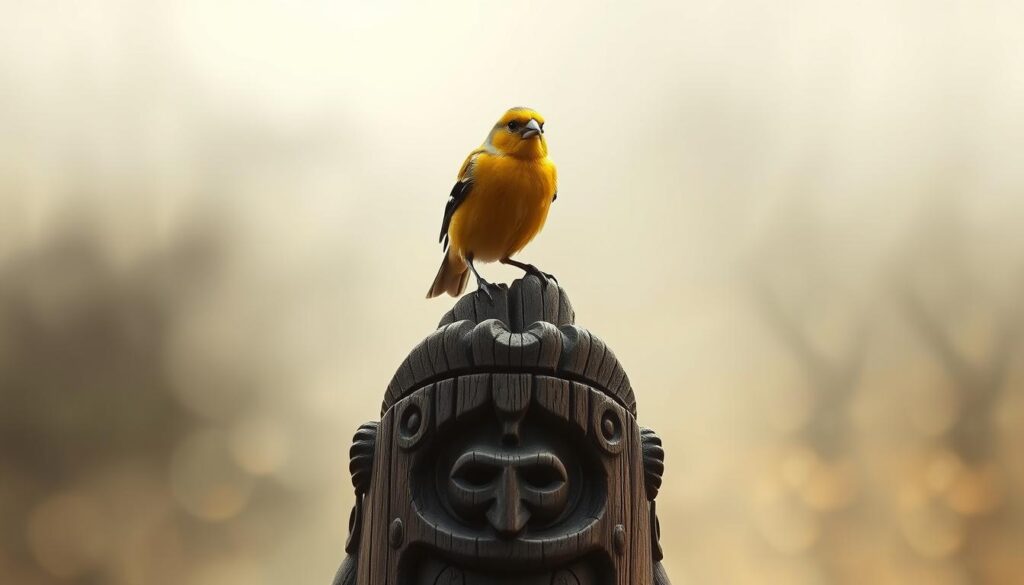 goldfinch totem