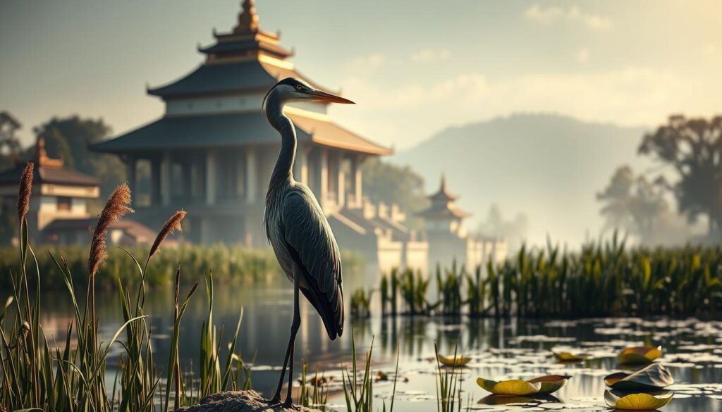 heron cultural symbolism