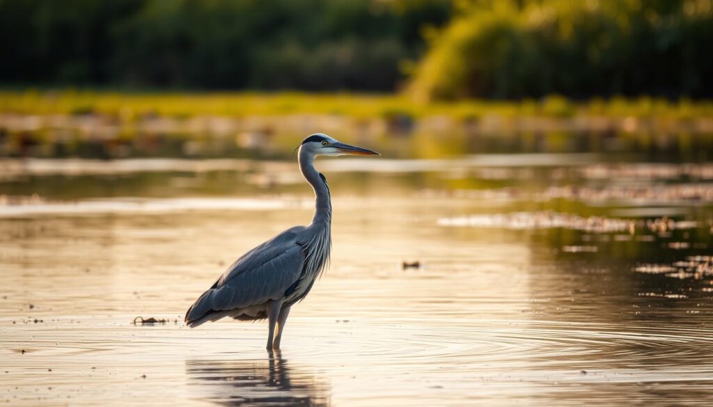 heron patience and balance