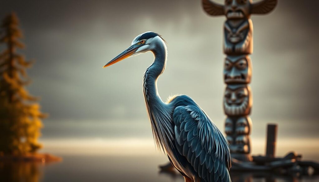 heron totem insights