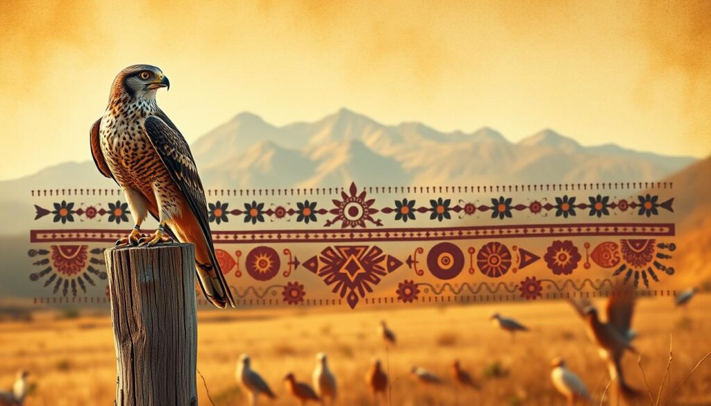 kestrel cultural symbolism