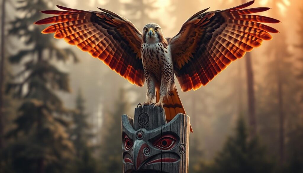 kestrel totem animal