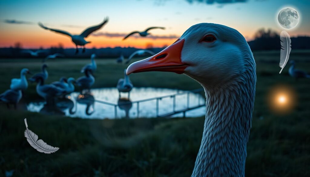key symbols in goose dreams