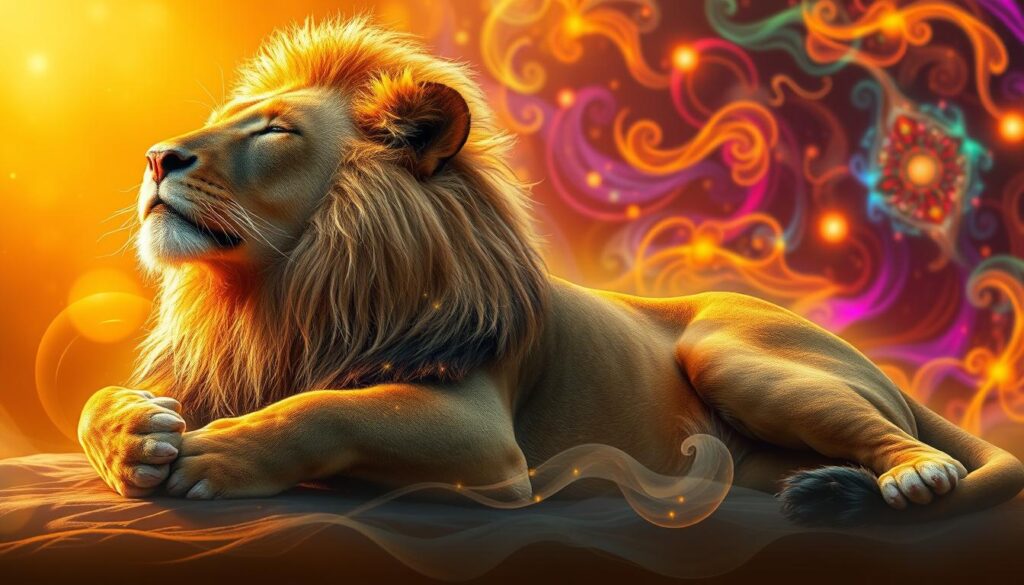 lion dream transformation