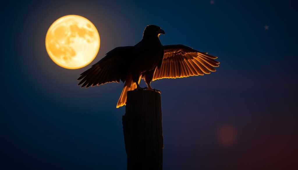 nighthawk totem nighthawk totem