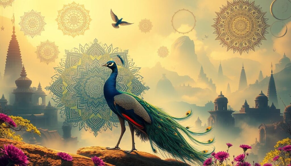 peacock dream cultural interpretations