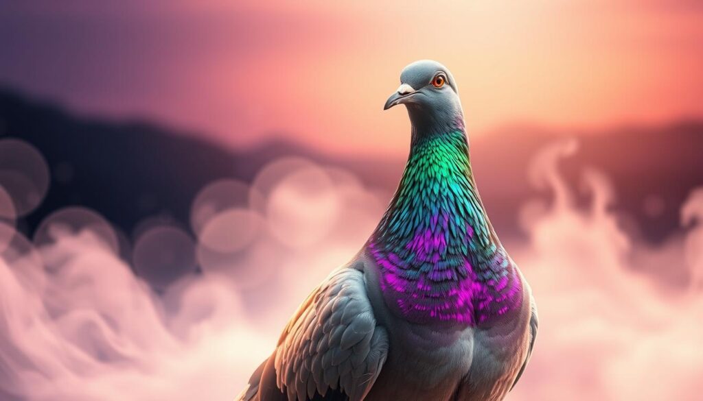 pigeon dream color symbolism