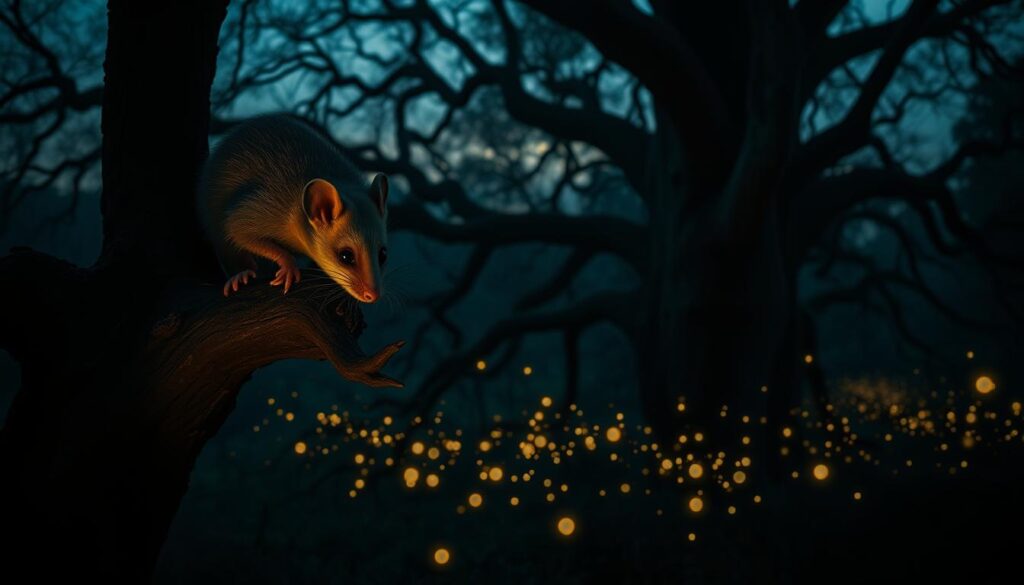 possum behavior in folklore