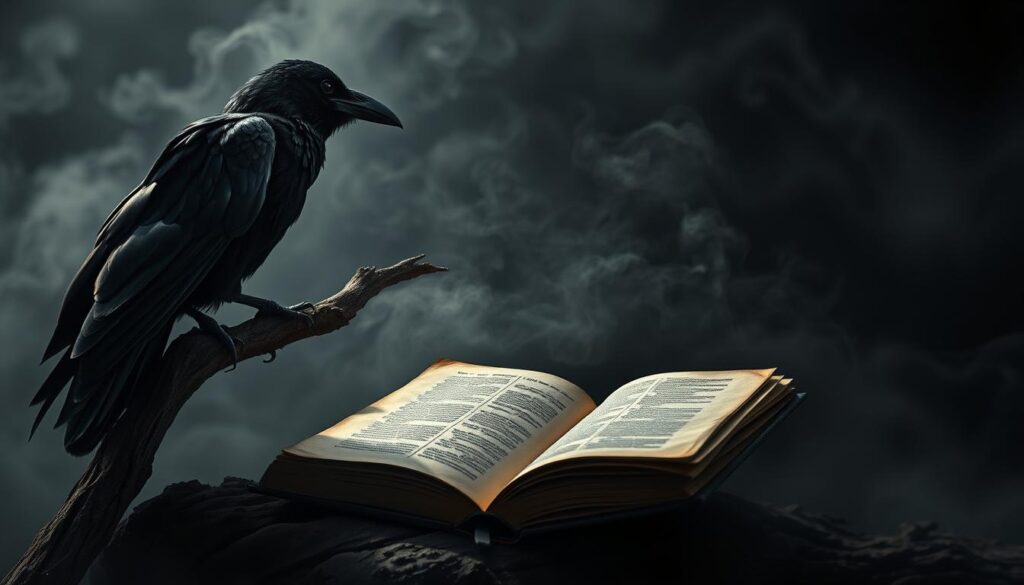 raven imagery in art