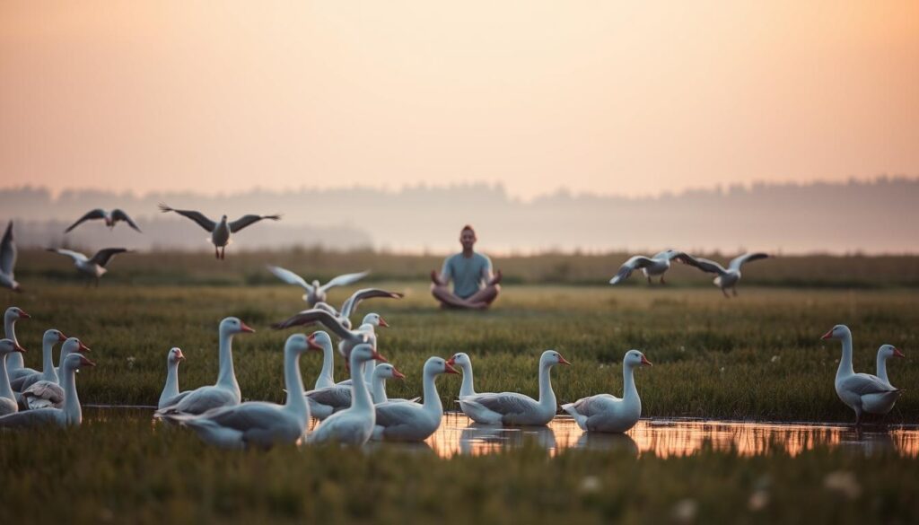 relationship and career lessons in goose dreams