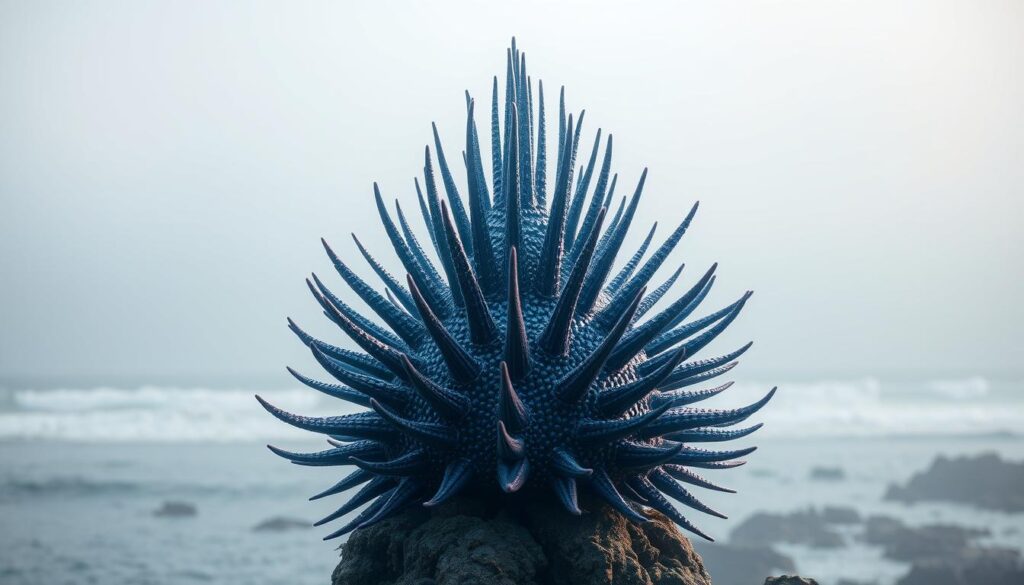 sea urchin totem sea urchin totem
