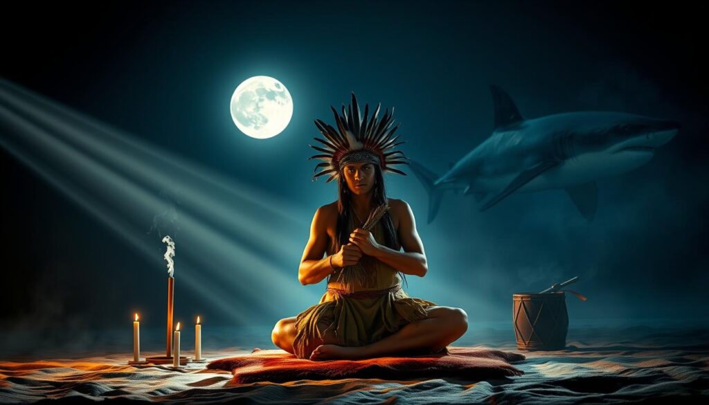 shamanic rituals shark symbolism
